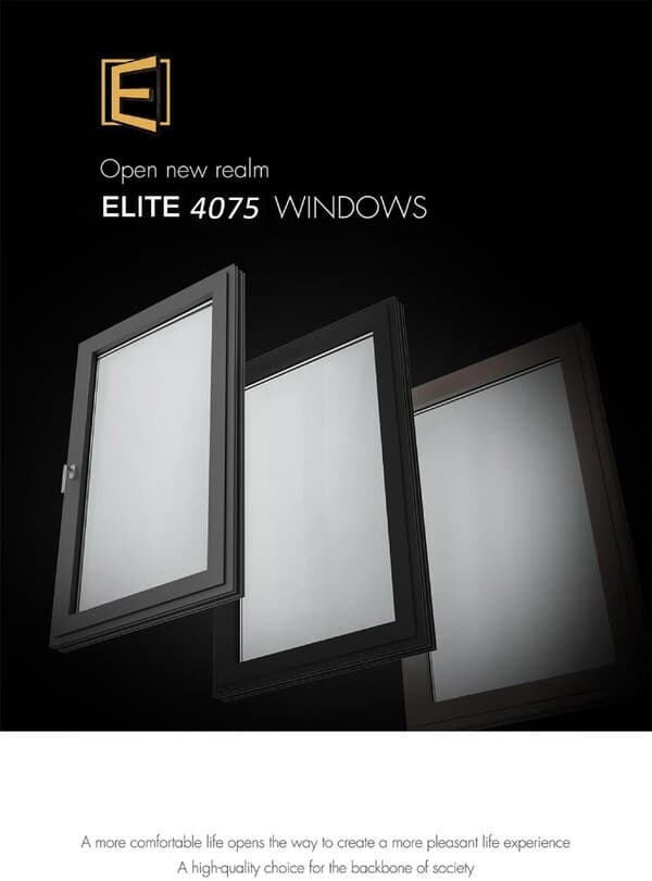 4075 Window System catalog cover