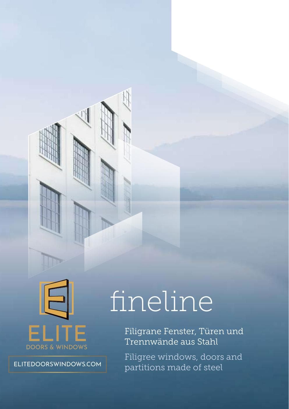 Narrow Fineline Profile catalog cover